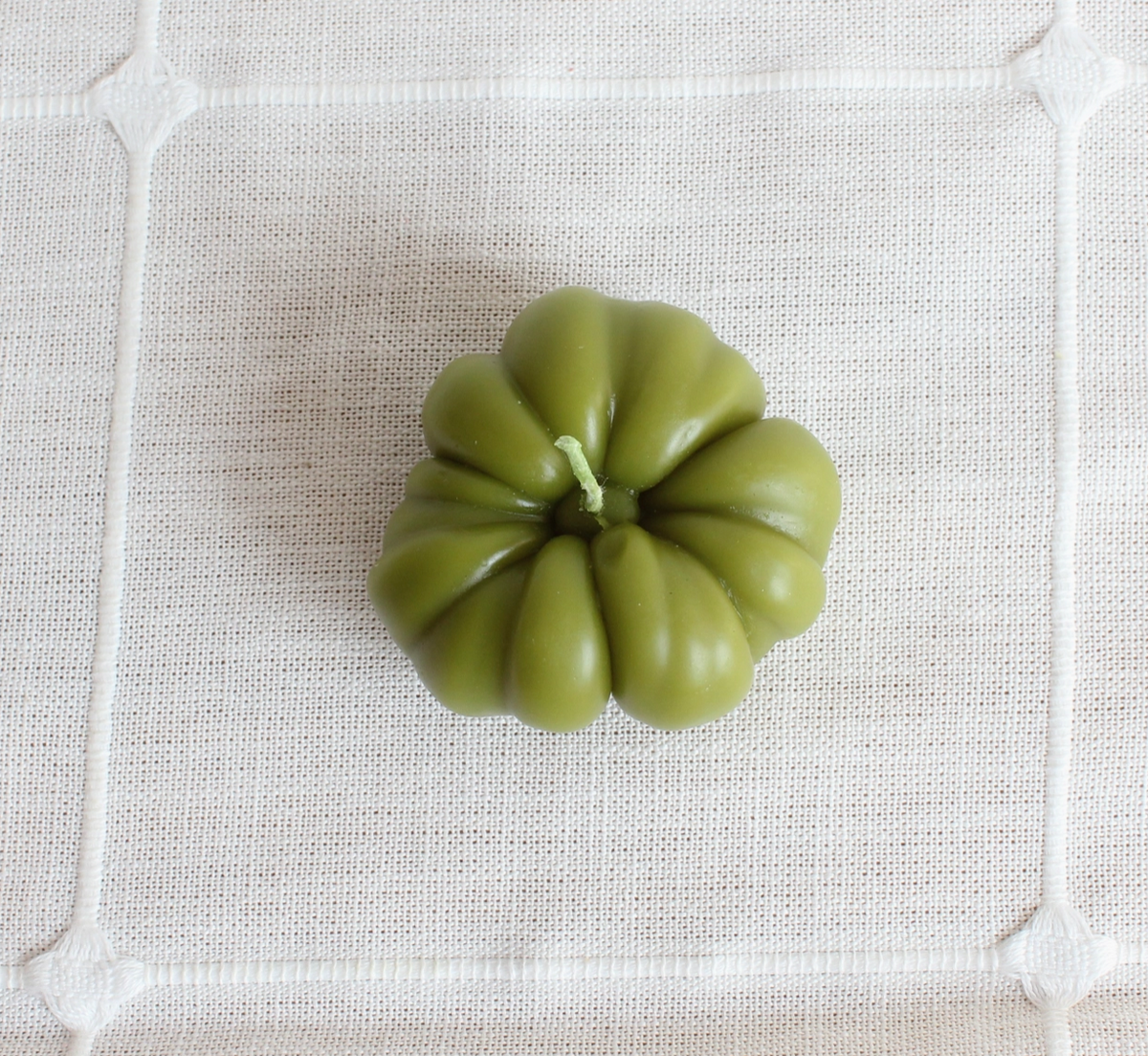 Green Heirloom Tomato Beeswax Candle