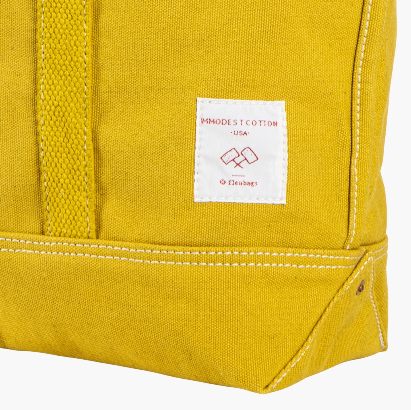 Small East West Tote • Chartreuse