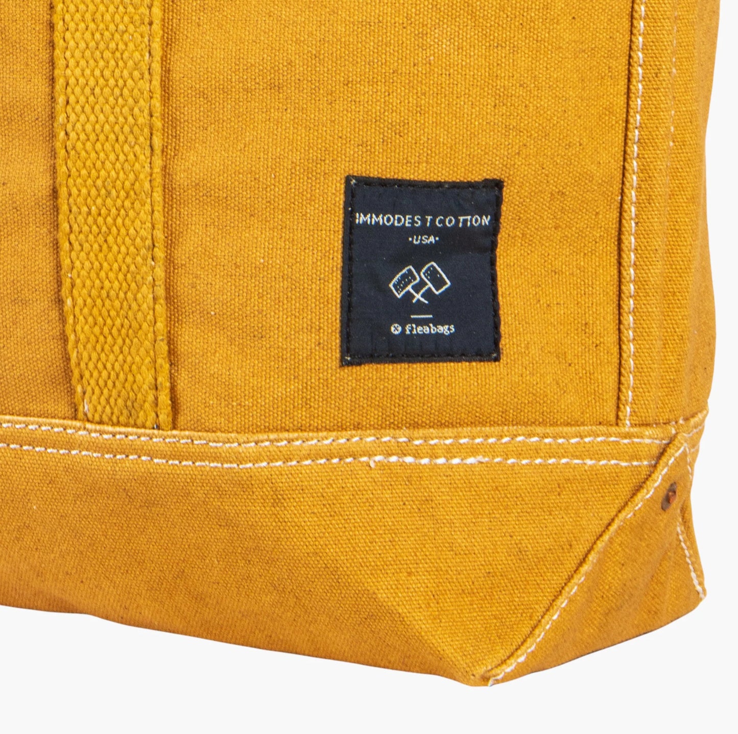 Small East West Tote • Mustard Seed