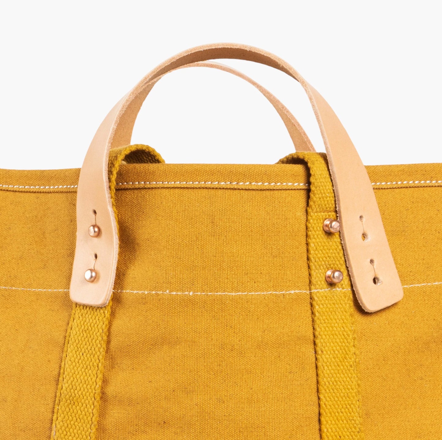 Small East West Tote • Mustard Seed