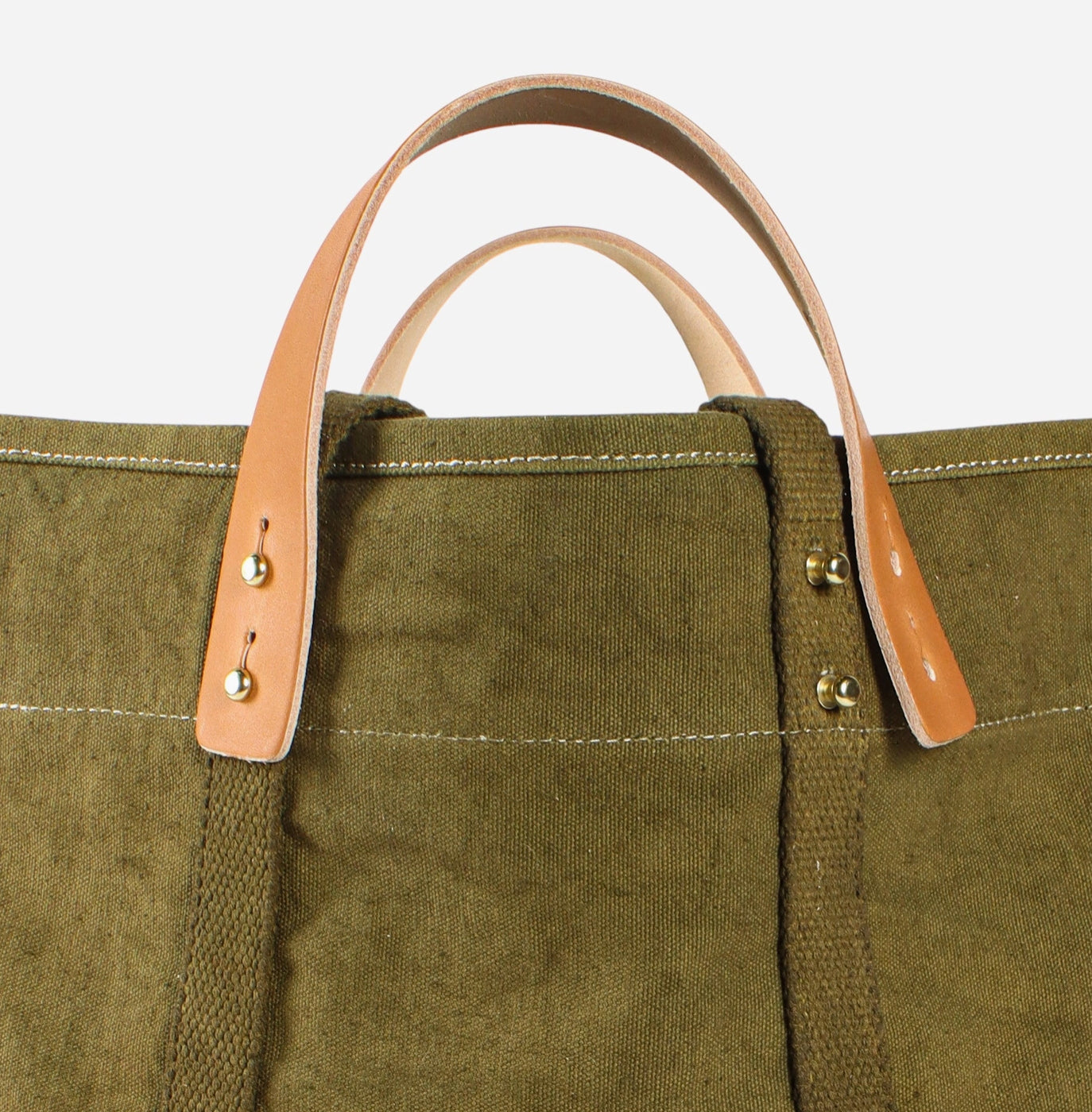 Small East West Tote • Olive