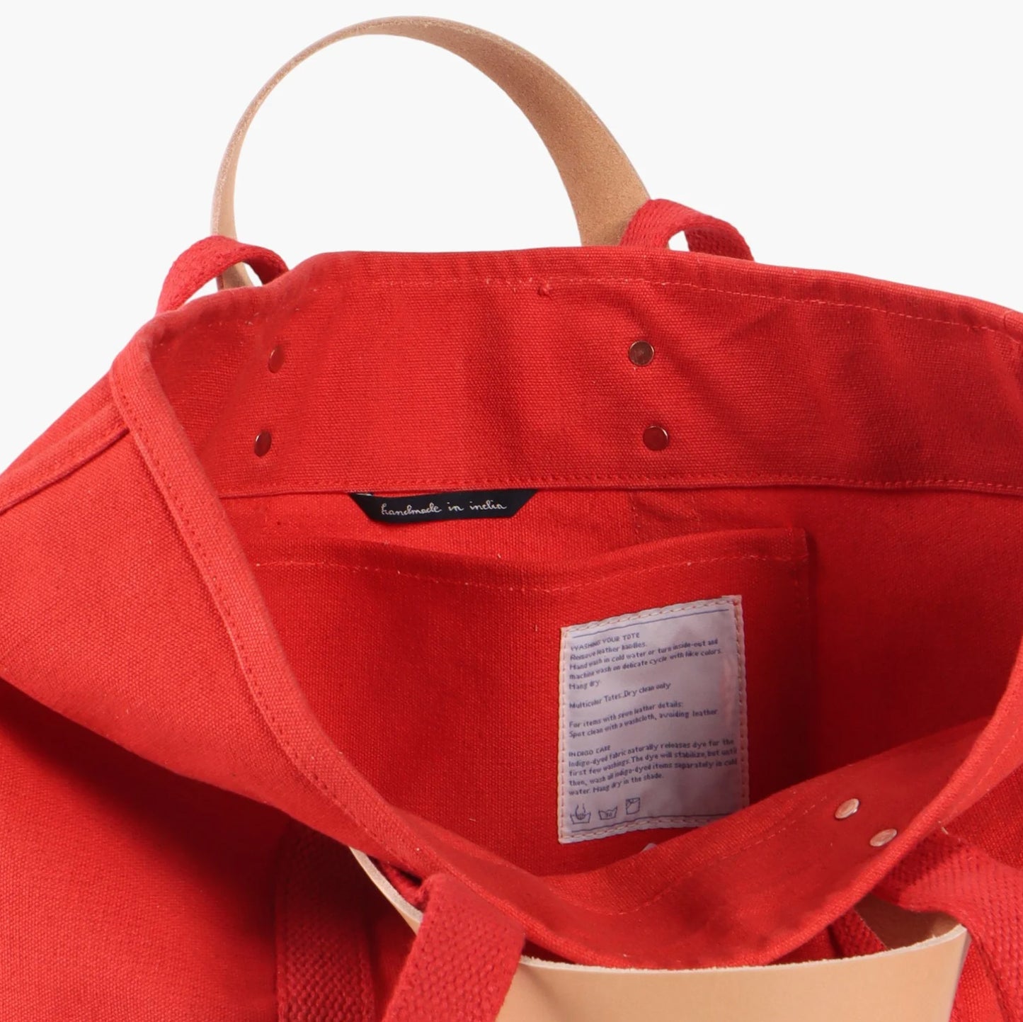 Small East West Tote • Persimmon