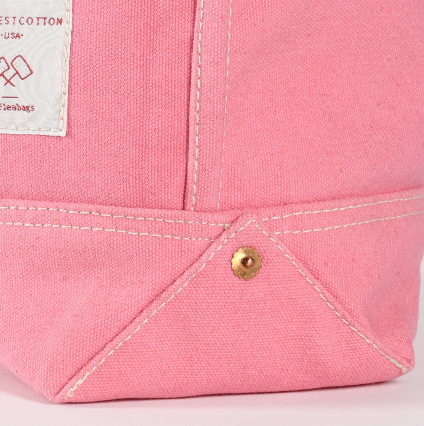 Small East West Tote • Flamingo