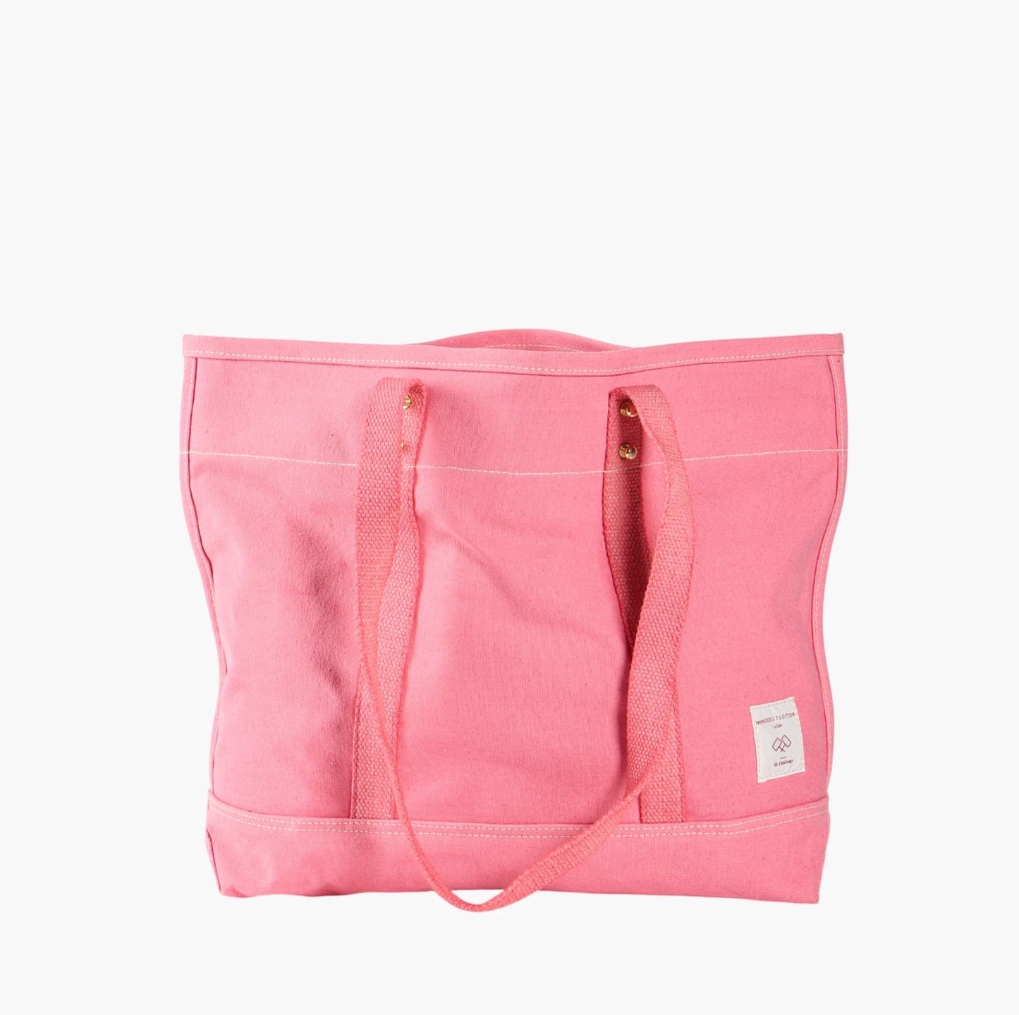 Small East West Tote • Flamingo