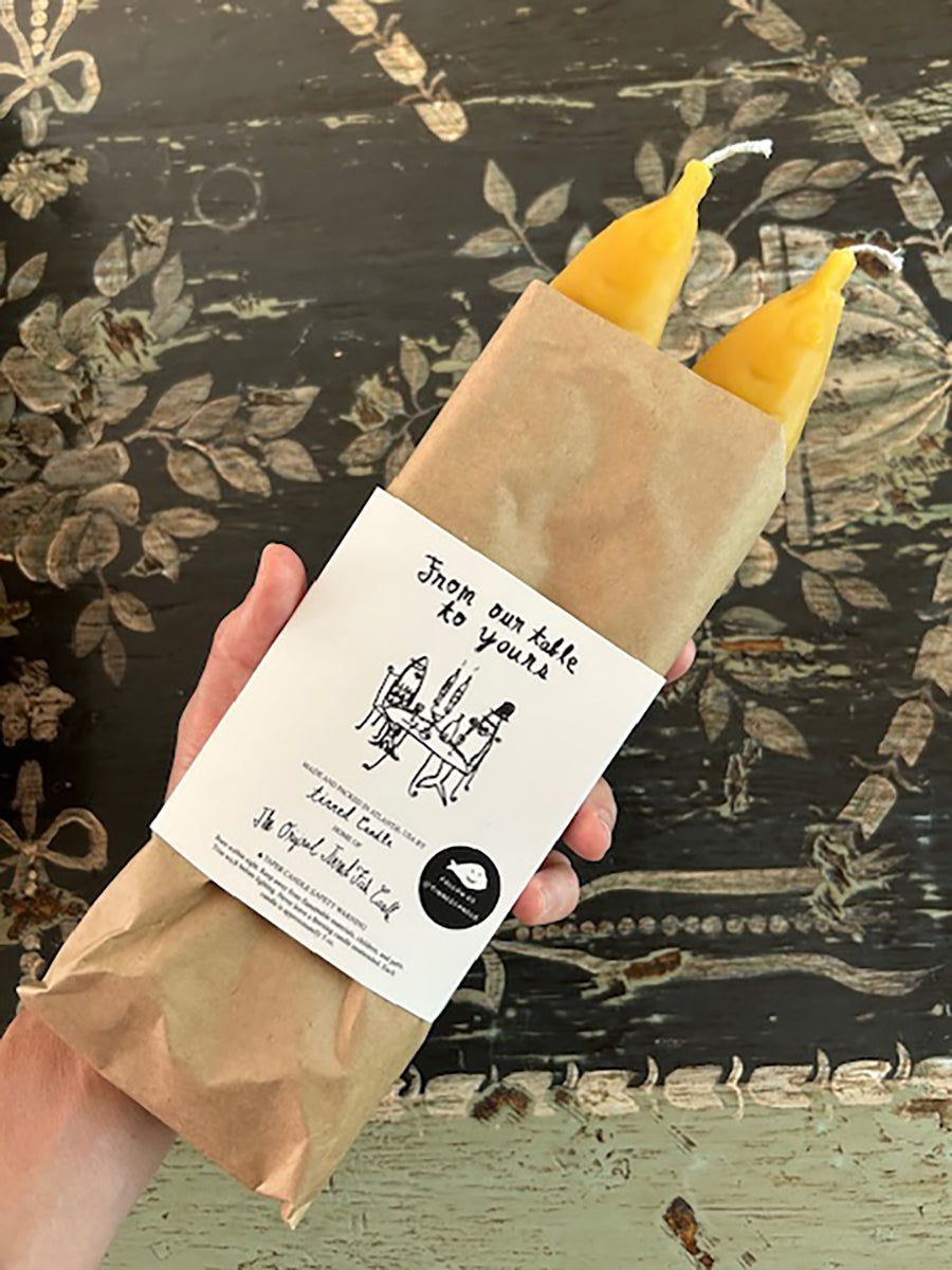 "Fish Sticks" Beeswax Tapers