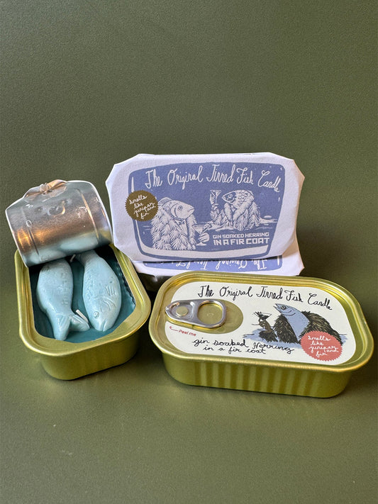 Tinned Fish Candle • Juniper & Fraser Fir