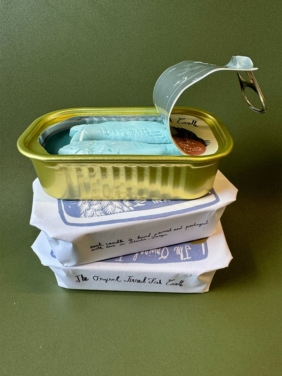Tinned Fish Candle • Juniper & Fraser Fir
